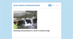 Desktop Screenshot of bluestreamcommunications.net